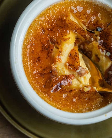 Salted Maple Crème Brûlée