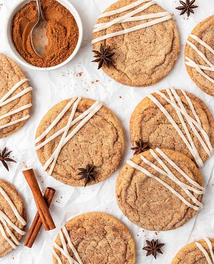 Brown Butter Chai Spice Cookies