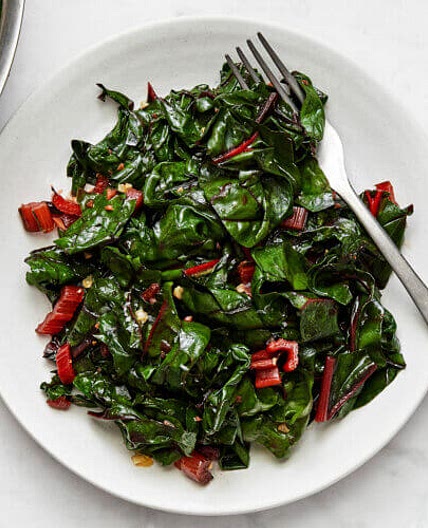 Garlic Sautéed Swiss Chard