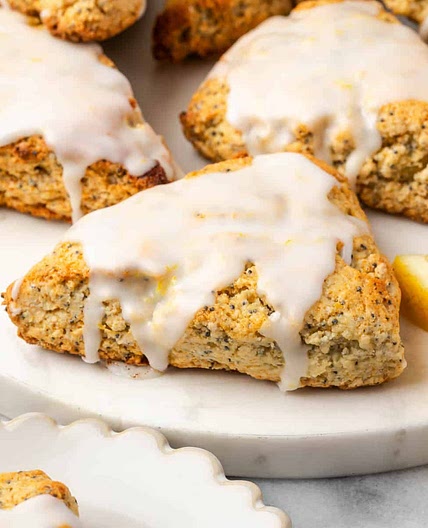 Lemon Poppy Seed Scones