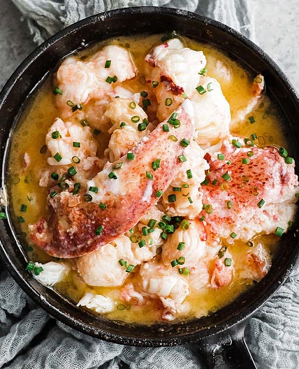 Butter Poached Lobster Recipe