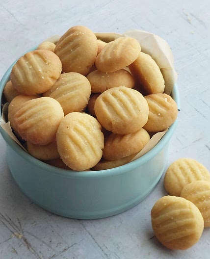 3 ingredient mini butter cookies