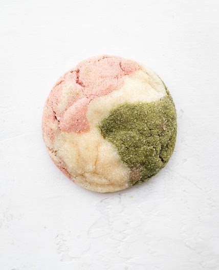30-Minute Strawberry Matcha Neapolitan Cookies