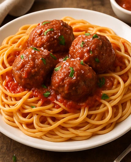 Mom's Spaghetti and Meatballs