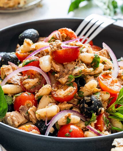 Tuna White Bean Salad