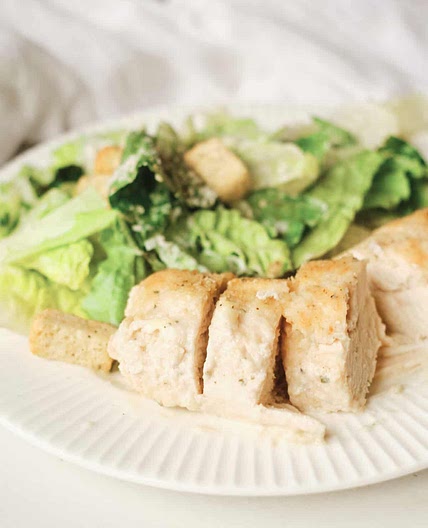 Caesar baked chicken