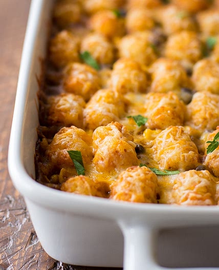 Mexican Tater Tot Casserole Recipe