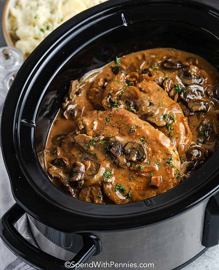 Crock Pot Pork Chops (with gravy)