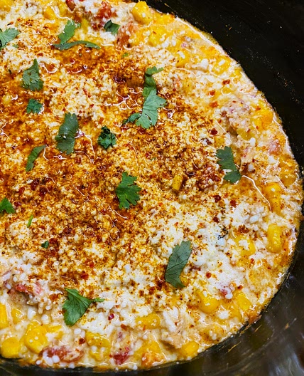 Crock Pot Street Corn Chicken