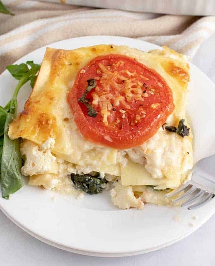 Tomato and Spinach Lasagna