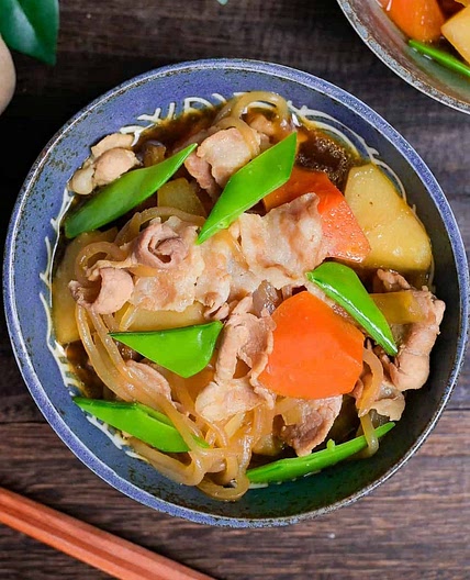 Authentic Nikujaga (Japanese Meat and Potato Stew)