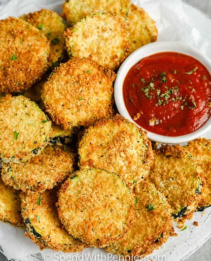 Air Fryer Zucchini Chips
