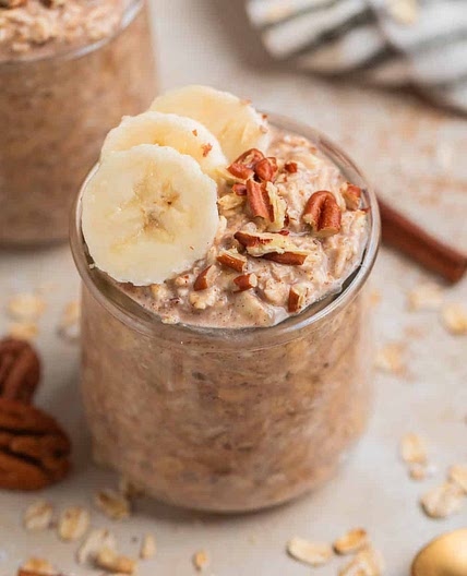 Banana Bread Overnight Oats