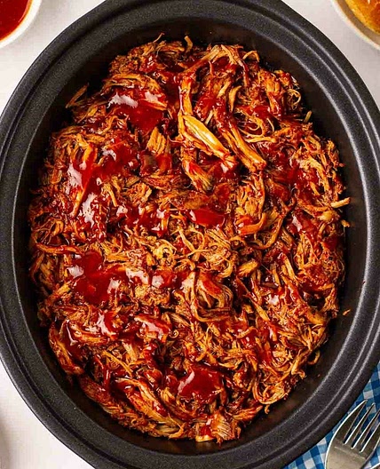 Slow Cooked Pulled Pork {ULTIMATE recipe!}