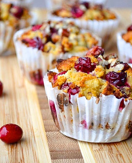 Cranberry, Orange & Pecan Muffins