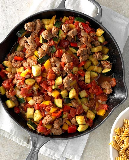 Italian Sausage Veggie Skillet