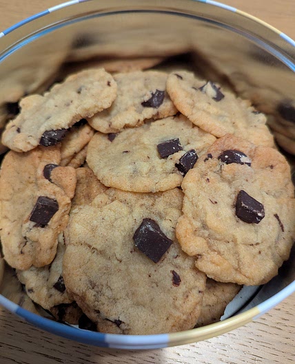 Chewy chocolate cookies