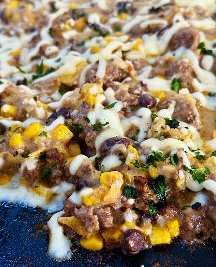 Blackstone Lazy Beef Enchiladas