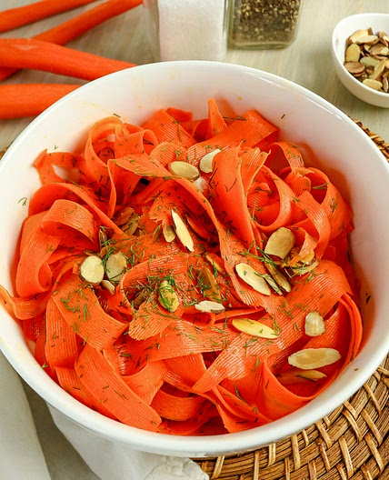 Carrot Ribbon Salad