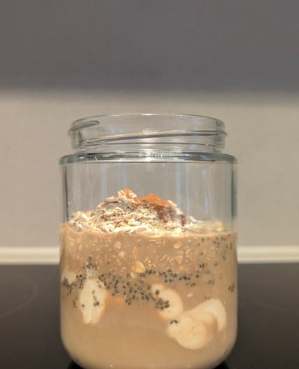 Coffee overnight oats