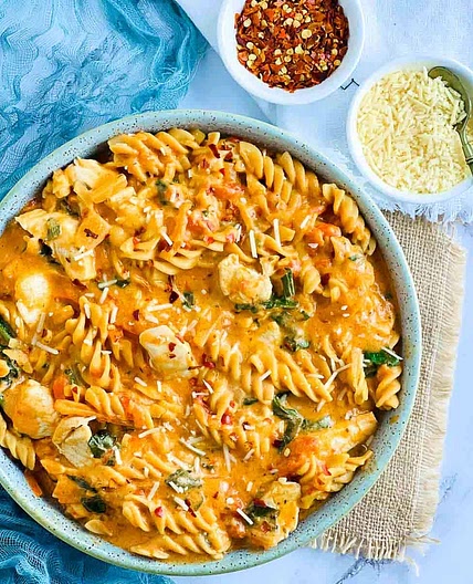 Chicken Chickpea Pasta