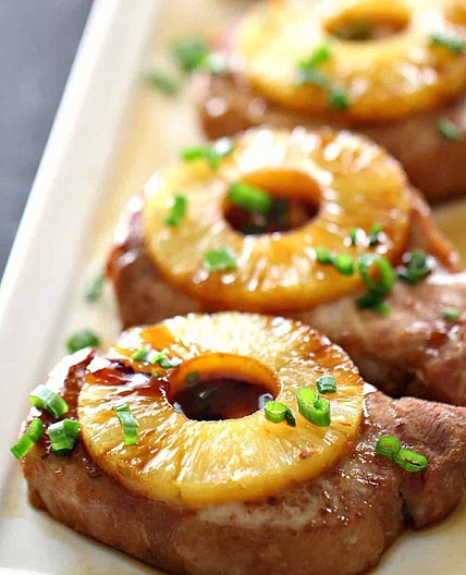 Oven Baked Teriyaki Pork Chops Recipe