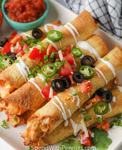 Air Fryer Taquitos