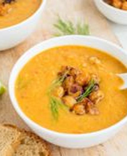 Lentil & Coconut Milk Soup Recipe