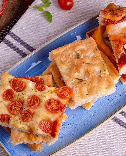 Pan de pizza (Focaccia)