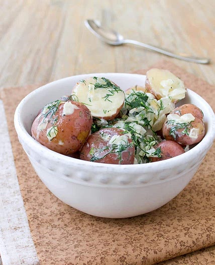 Creamy Dill Potatoes Recipe