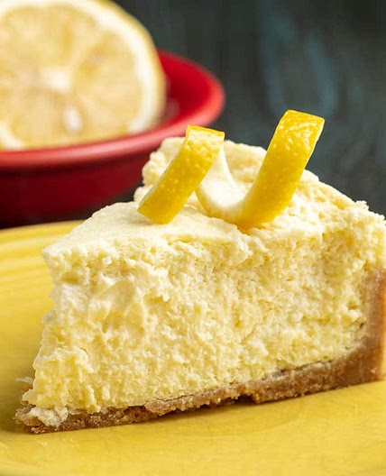 Instant Pot Lemon Cheesecake