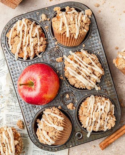 Brown Butter Apple Cider Muffins