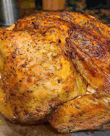 Air Fryer Rotisserie Chicken