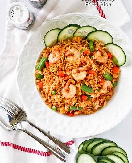 Curry Shrimp Fried Rice