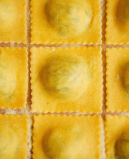 Spinach and Ricotta Ravioli with Lemon Butter Sauce