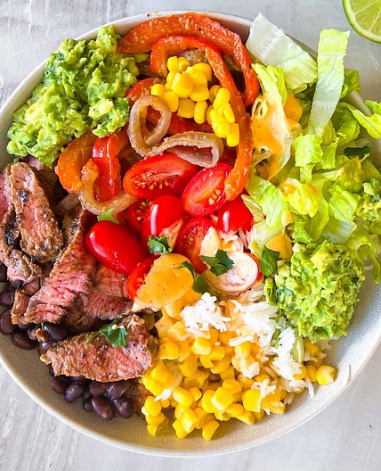 Steak and Rice Bowl
