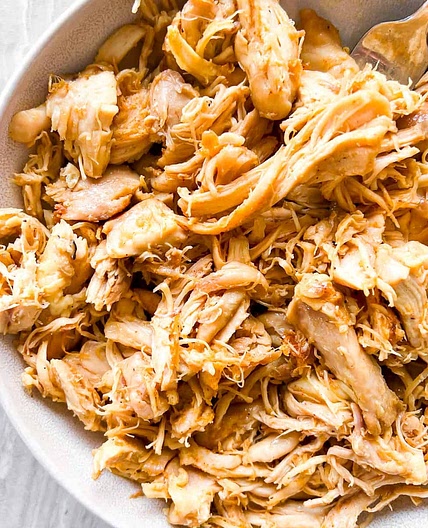 Dutch Oven Shredded Chicken