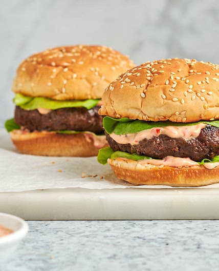 Beef Bulgogi Burgers