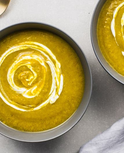 Anti-Inflammatory Broccoli Turmeric Slow-Cooker Soup