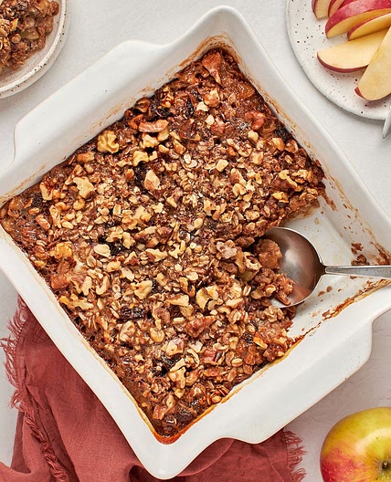Baked Oatmeal with Apples