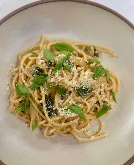 Creamy Zucchini Pasta (without cream)