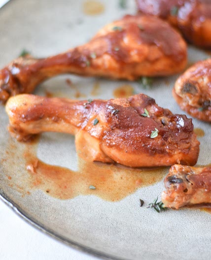 Slow Cooker BBQ Chicken Drumsticks