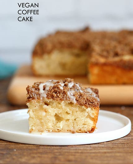 Vegan Coffee Cake Recipe Cinnamon Streusel Cake
