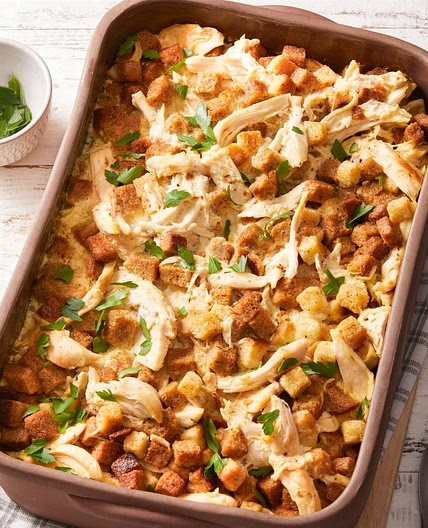 Chicken Crouton Casserole