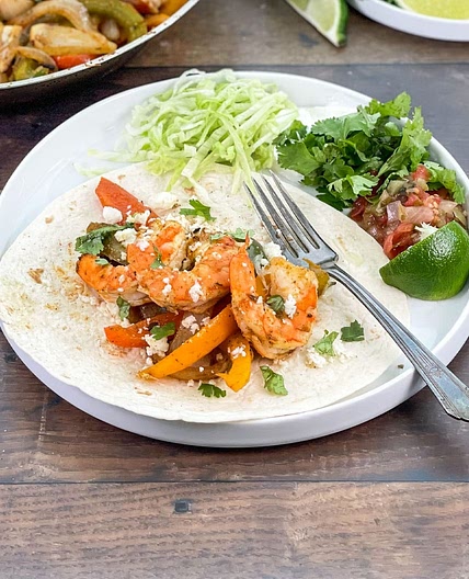 Shrimp Fajitas Recipe