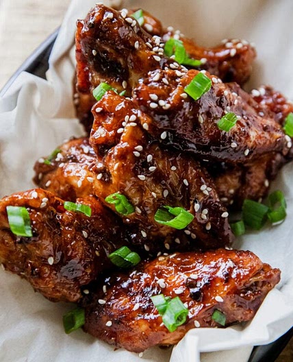 Korean Grilled Chicken Wings