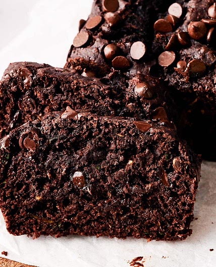 Healthy Chocolate Zucchini Bread