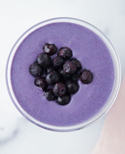 Blueberry Muffin Protein Smoothie