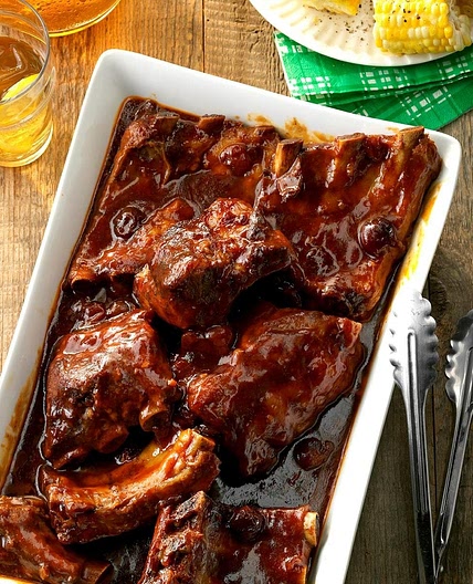 “Secret’s in the Sauce” BBQ Ribs
