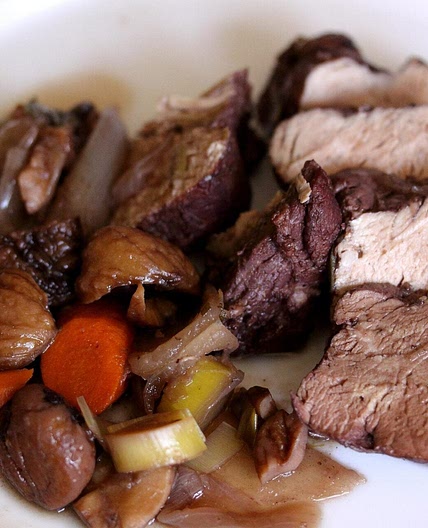 Pork Tenderloin With Chestnuts
